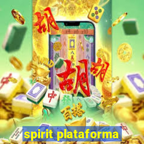 spirit plataforma